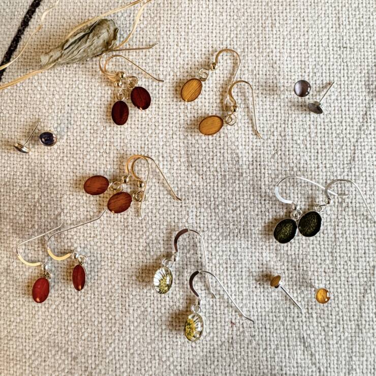 Flora Sterling Silver Earrings