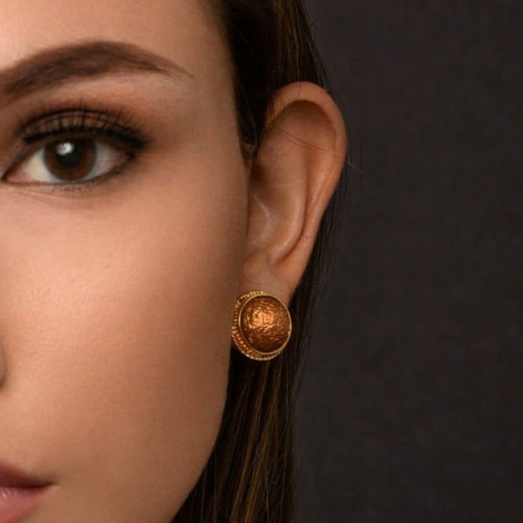 Button Stud - Bronze