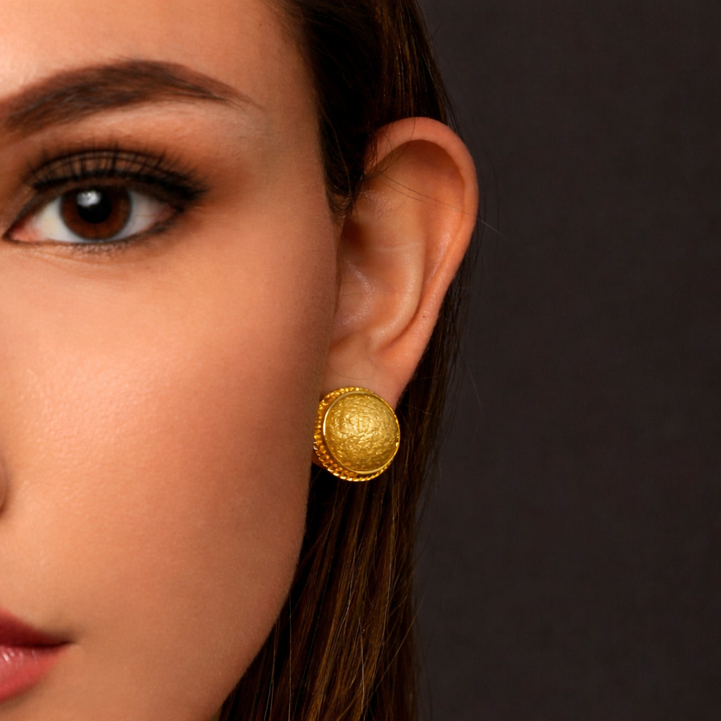 Button Stud - Gold